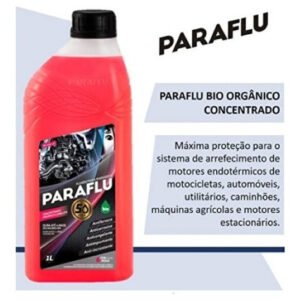 Fluido/Aditivo Para Radiador Concentrado Orgânico Long Life Rosa - PARAFLU