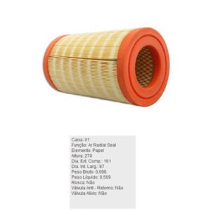 Filtro de Ar - ARS2870 - TECFIL
