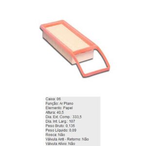 Filtro de Ar - ARL1033 - TECFIL