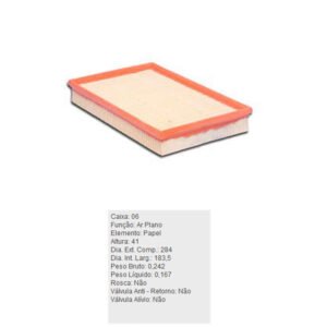 Filtro de Ar - ARL8836 - TECFIL