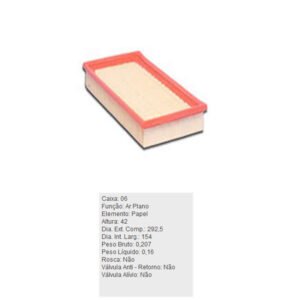Filtro de Ar - ARL8838 - TECFIL