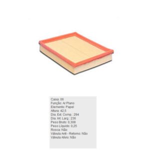 Filtro de Ar - ARL8840 - TECFIL