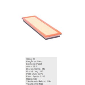 Filtro de Ar - ARL9608 - TECFIL
