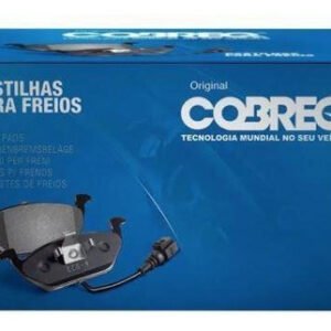 Pastilha de Freio Dianteira S/Alarme Sistema Teves Pistão Ferro Fundido - N227 - COBREQ
