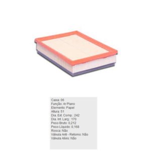 Filtro de Ar - ARL8830 - TECFIL