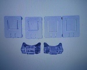 Kit Fixação Banco VW Gol/Parati/Saveiro/Santana